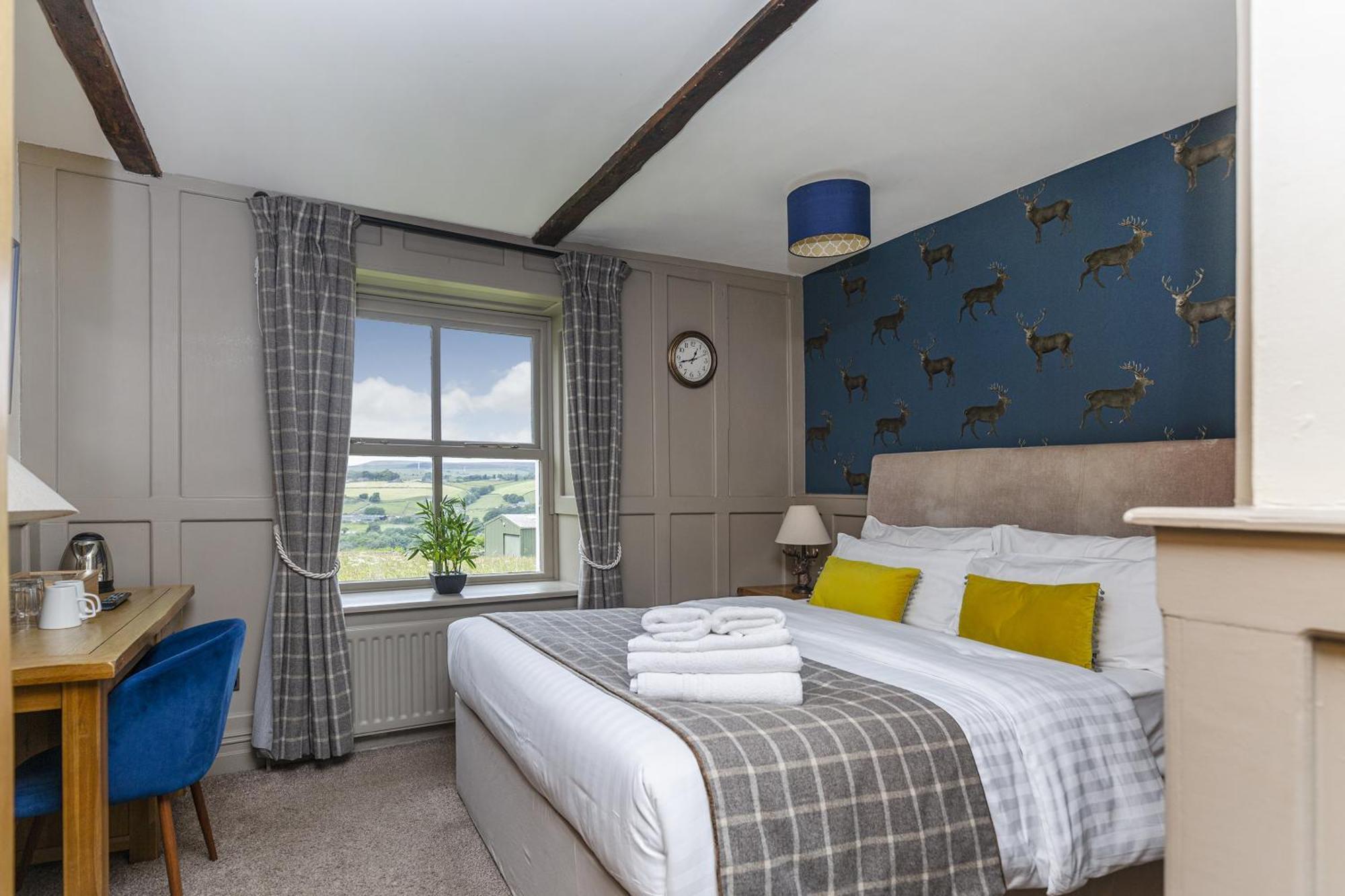 The Fleece Inn At Barkisland Ripponden Zimmer foto